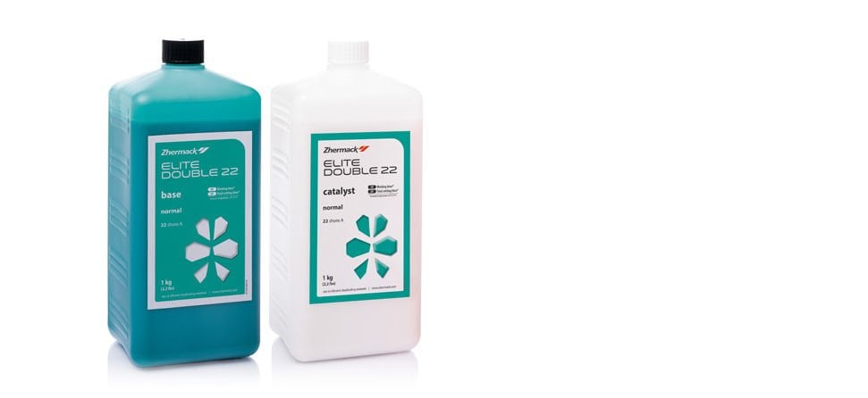 Zhermack Elite Double 22 Fast 1 Kg Düblikat Slikonu Takım