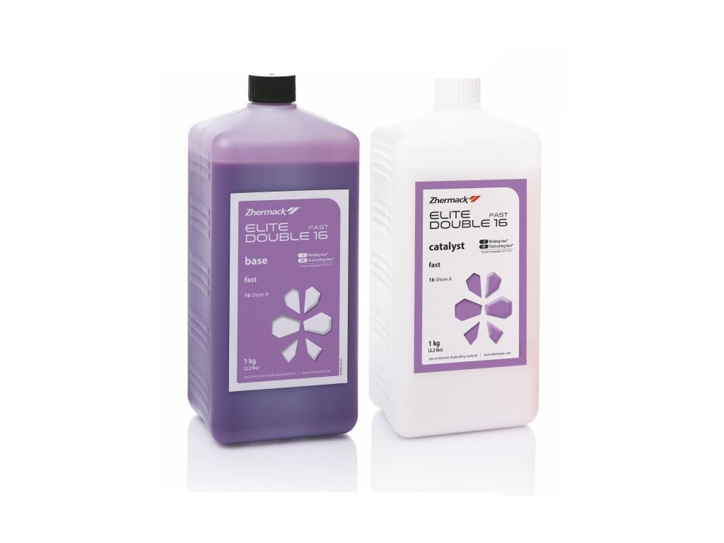 Zhermack Elite Double 16 Fast 1 Kg Düblikat Slikonu Takım