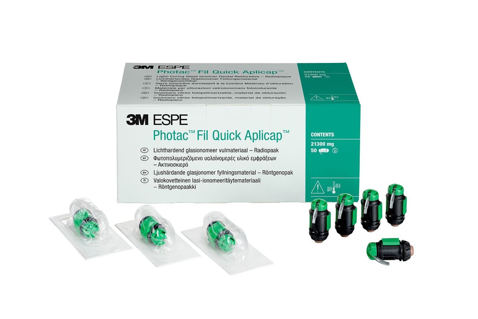 3M Photac Fil Quick Aplicap Işıkla Sertleşen Rezin Modifiye Camiyonomer Dolgu-Kapsül