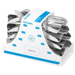 Asa Dental Rimloklu Ölçü Kaşığı - Deliksiz - Dişli Set