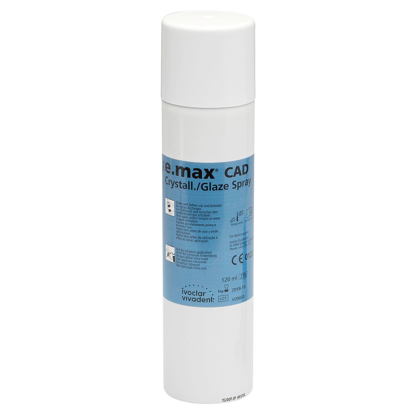 Ivoclar Vivadent IPS e.max CAD Crystall Glaze Spray 270 ml
