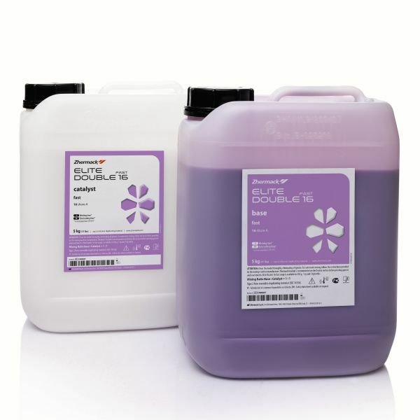 Zhermack Elite Double 16 Fast 5 Kg Düblikat Slikonu Takım