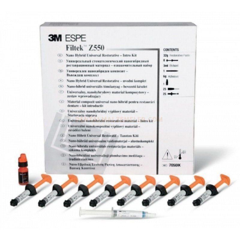 3M Z550 Nano Hibrit Kompozit Set