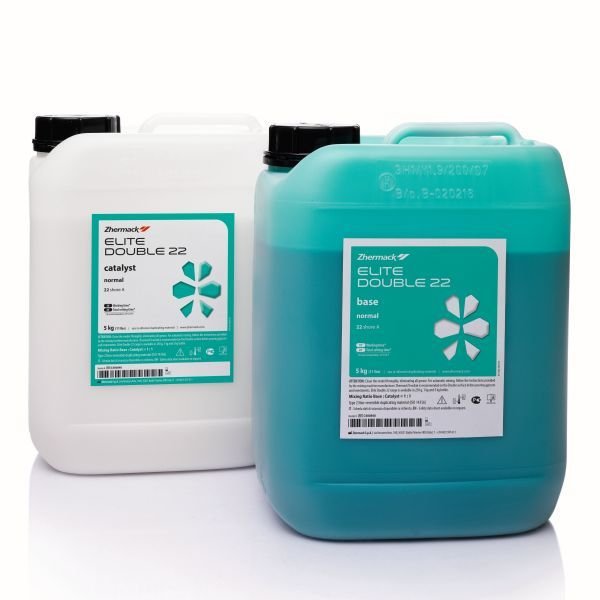 Zhermack Elite Double 22 Fast 5 Kg Düblikat Slikonu Takım