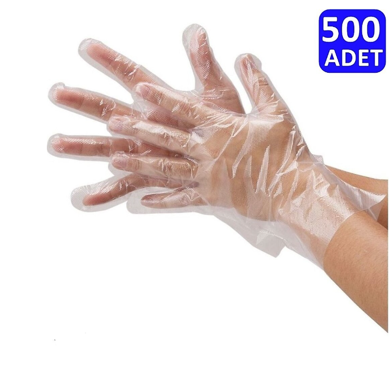 Hasta Kullanımı İçin Naylon Eldiven - 500 Adet
