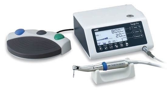 Nsk Surgic Pro Plus Oral Cerrahi ve İmplantoloji Mikromotoru LED Işıklı