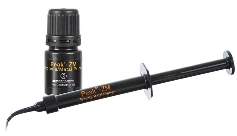 Ultradent Peak-ZM Zirconia/Metal Primer 1.2ml Syringe Kit