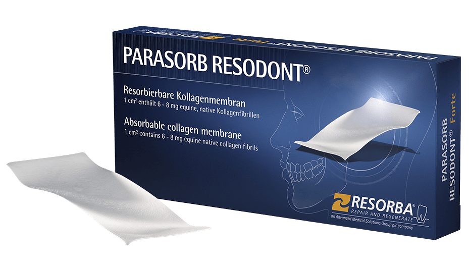 Resorba Parasorb Resodont Forte - Collagen Membran 64*25 mm