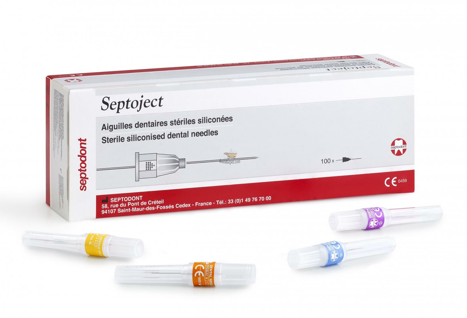 Septodont Septoject Karpül İgnesi - 100 Adet