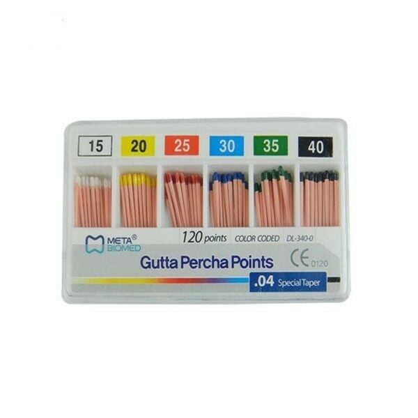 Meta Biomed Gutta Percha Points Açılı