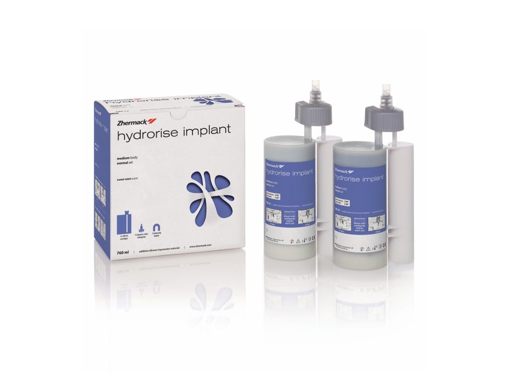 Zhermack Hydrorise  İmplant Makine Ölçüsü - 2x380 ml