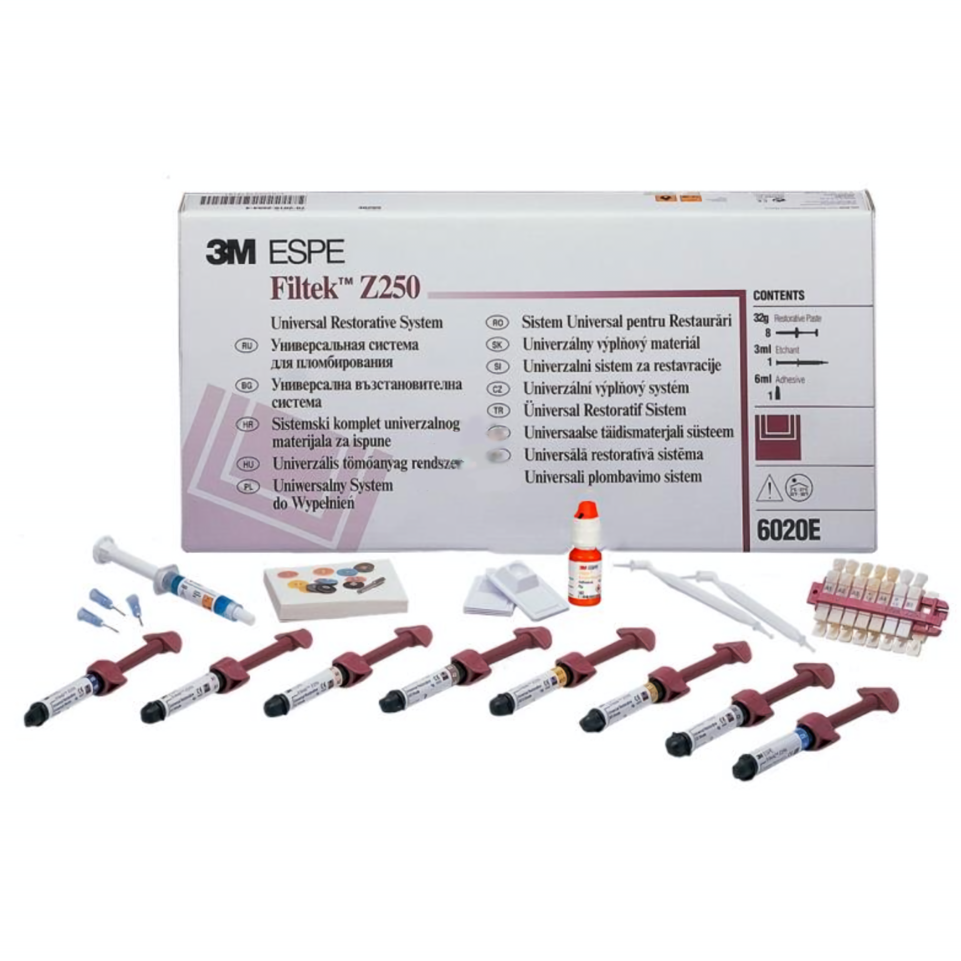 3M Filtek Z250 Hibrit Kompozit Seti - 'Bondingsiz