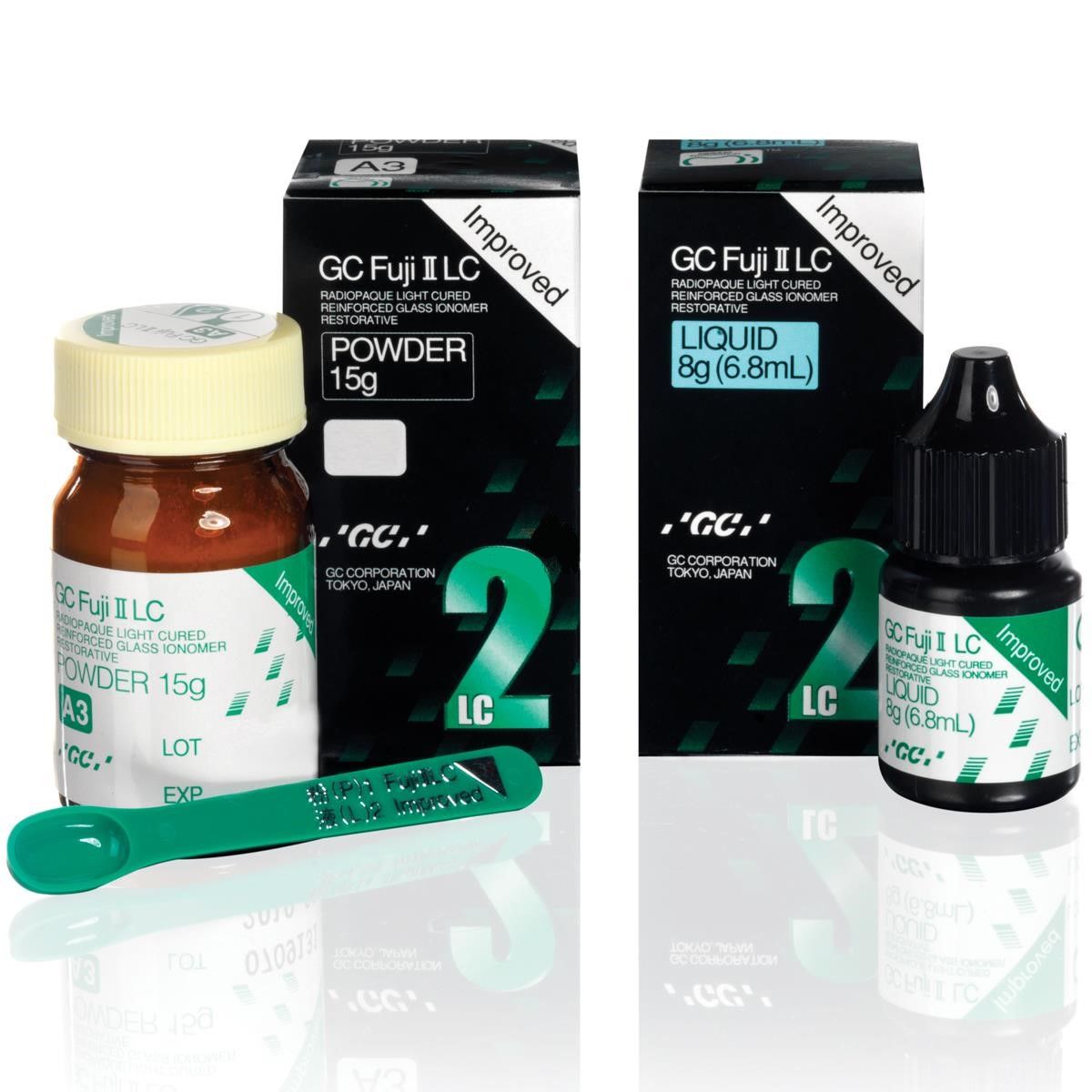 Gc Dental Fuji II Lc Improved Intro Paket Toz Likit