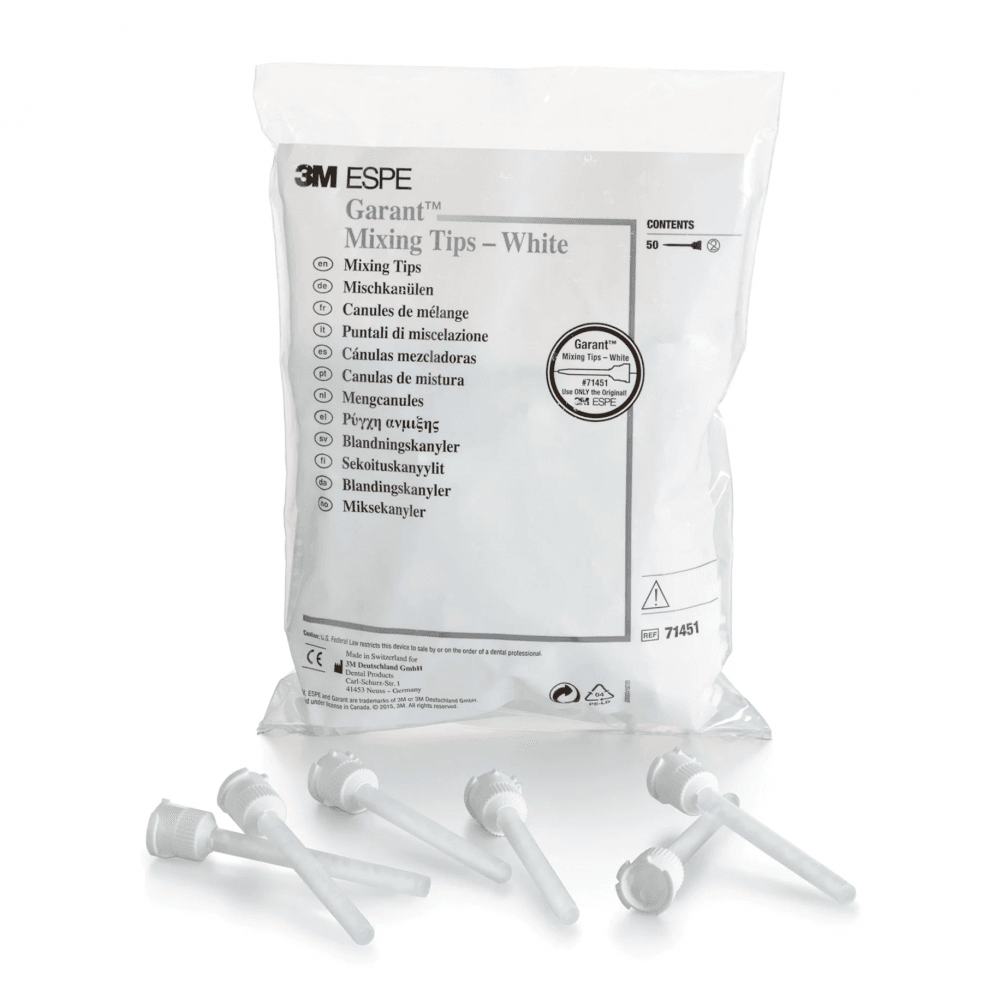3M Tabanca Karıştırma Ucu - Beyaz 50'lik