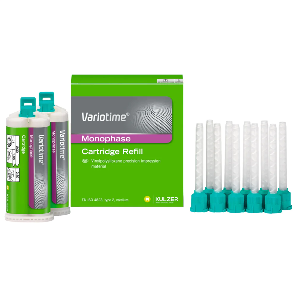 Heraeus Kulzer Variotime Monophase 2x50 Ml Tabanca Ölçüsü
