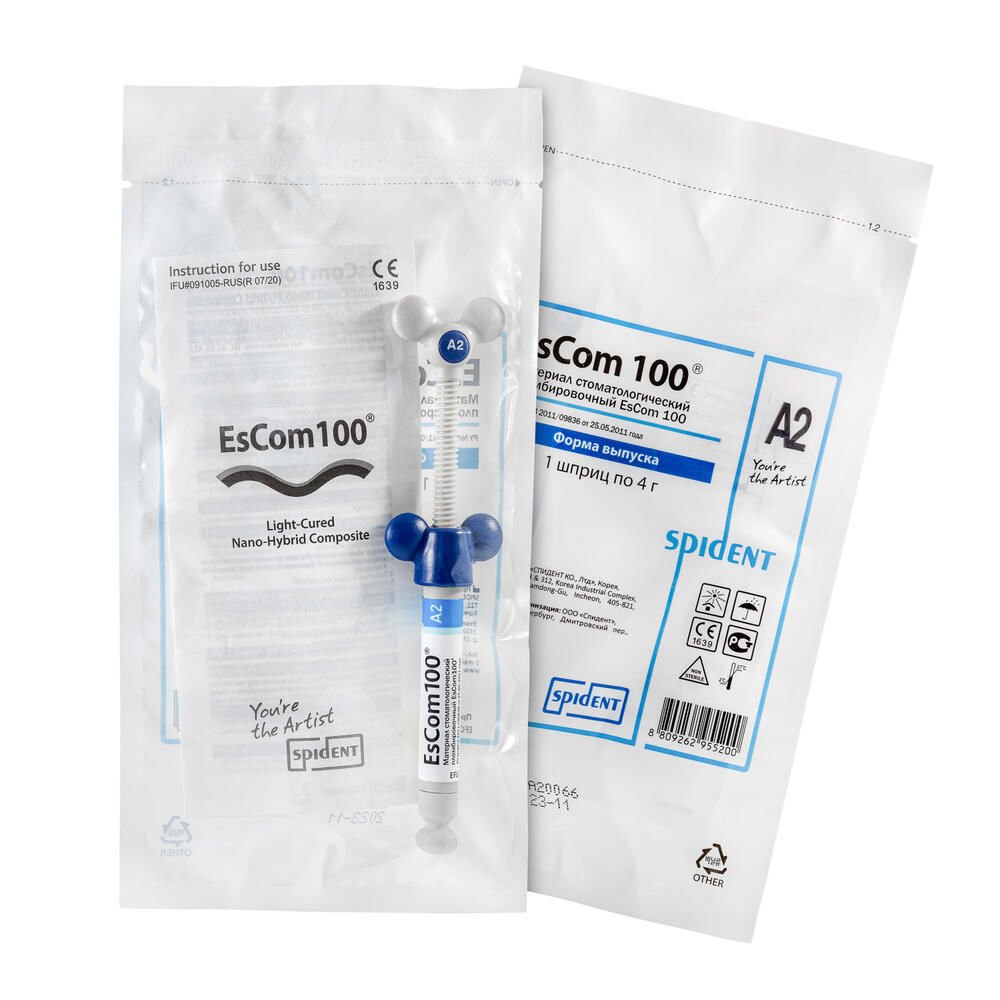 Spident EsCom 100 - Nanohibrit Kompozit