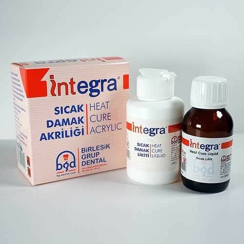 İntegra Sıcak Damak Akriliği 80Gr. + 50ml. Likit