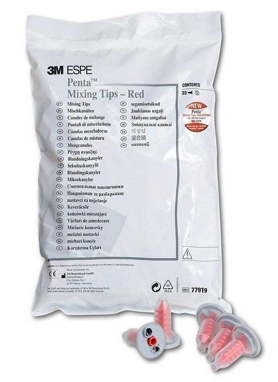 3M Pentamix Karıştırma Ucu Kırmızı 30 luk