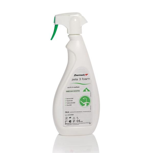 Zhermack Zeta 3 Foam - Dezenfektanlı Temizleme Köpüğü - 750 Ml