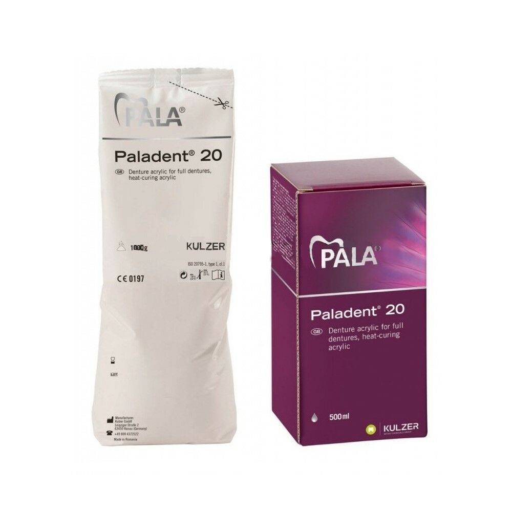 Heraeus Kulzer Paladent Akrilik Soğuk 1kg Toz+500ml Likit