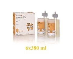 Zhermack Elite HD+ Maxi Putty Soft Makine Ölçüsü - Fast Set - 6*380ml