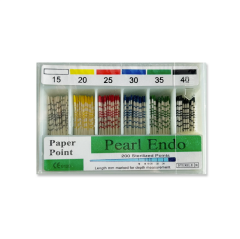 Pearl Endo Paper Point Asorti / Çizgili