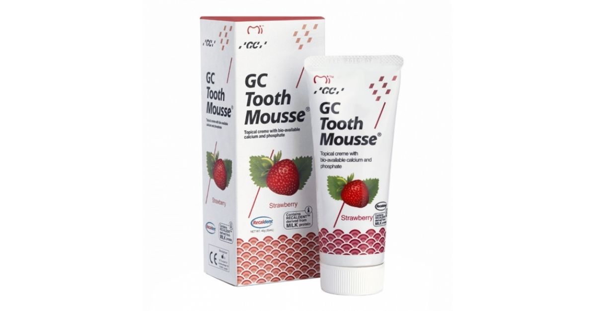 Gc Dental Tooth Mousse Topikal Krem 40 Gr - Çilekli