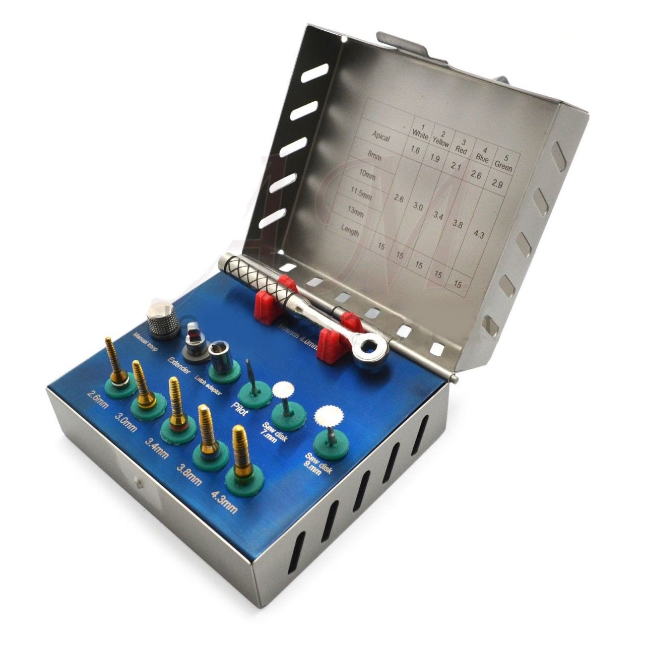 Ocean Kemik Genişletme Seti Bone Expander Drill