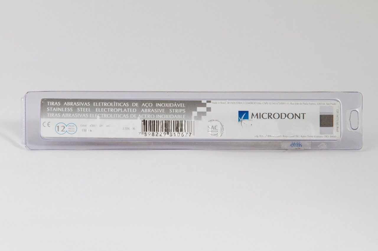 Microdont Amalgam Zımparası Metal - 12 Adet